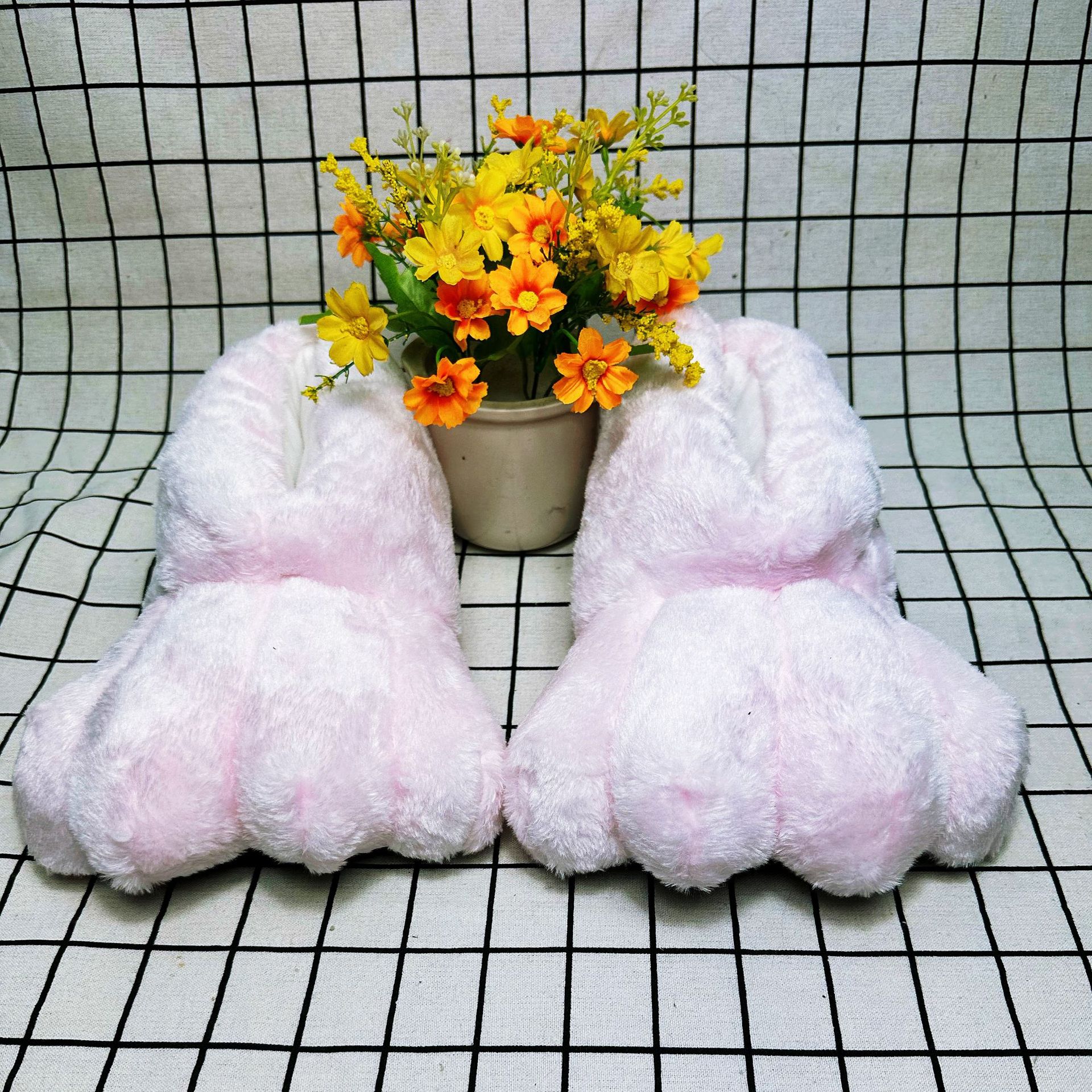 Sewing House - In Stock Rabbit Paw Slippers Home