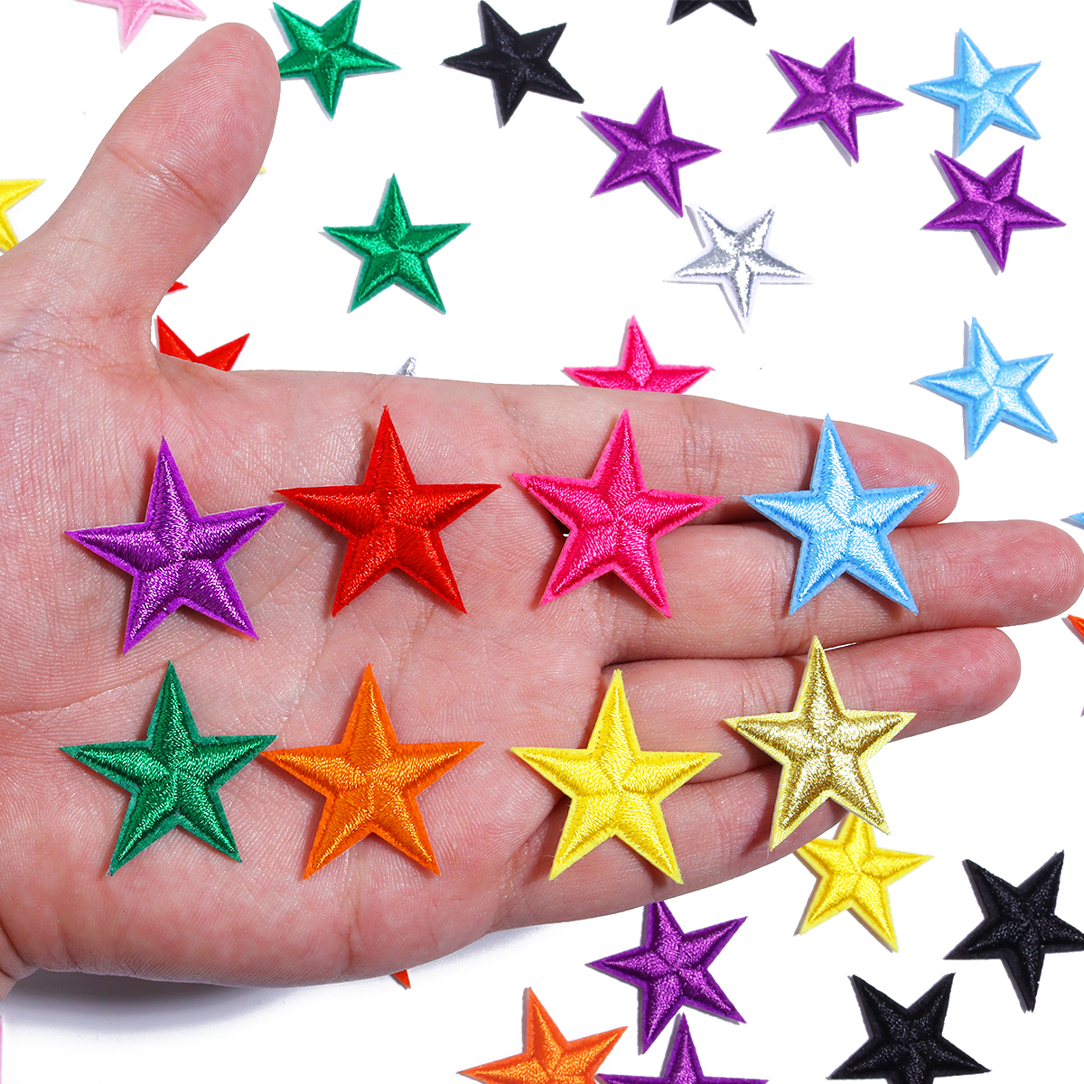 10pcs Small Mini Star Embroide - مراجعة Iron On Patch وسعره