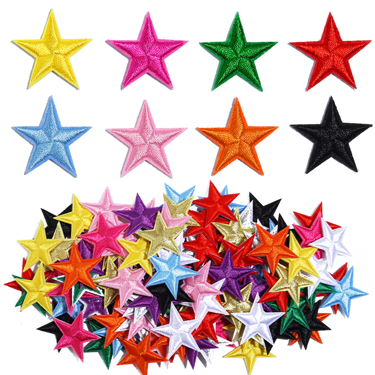 10pcs Small Mini Star Embroide - مراجعة Iron On Patch وسعره