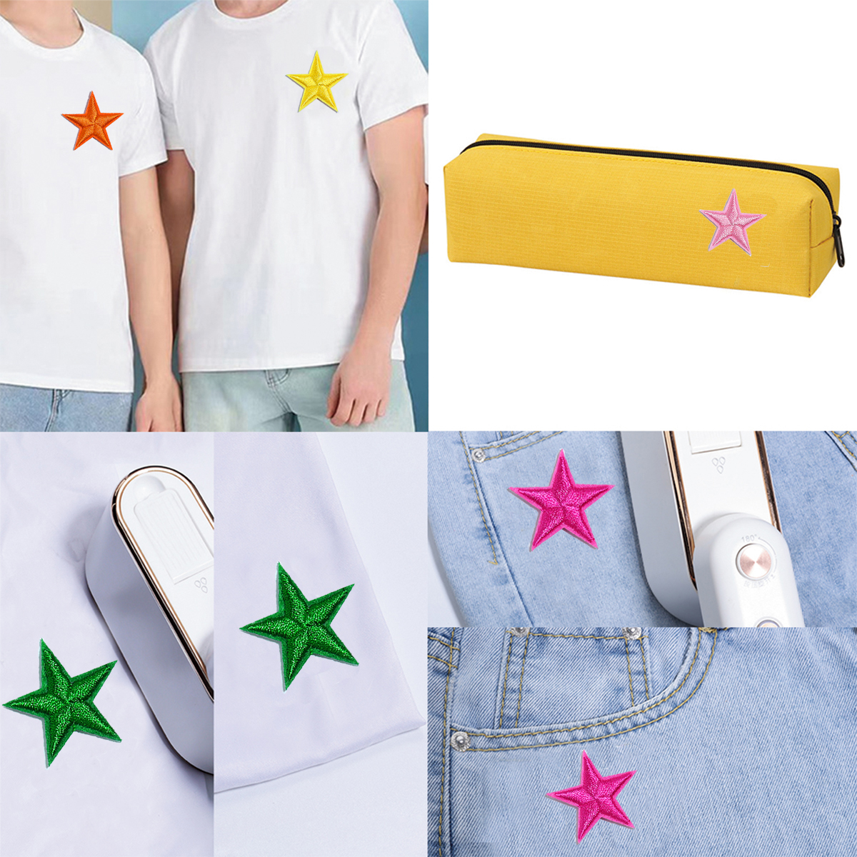 10pcs Small Mini Star Embroide - مراجعة Iron On Patch وسعره