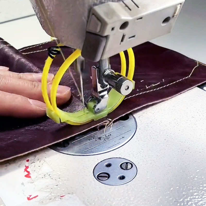 Nylon Double Ring Foot For JUK - مراجعة Leather Needle Heavy وسعره