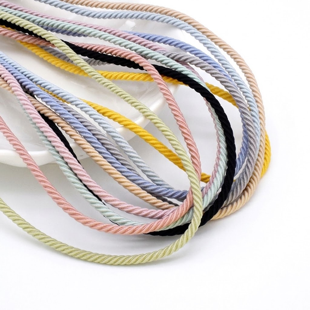 5M/Lot 2.5mm Elastic Rope Brai - مراجعة Sewing Necessities وسعره