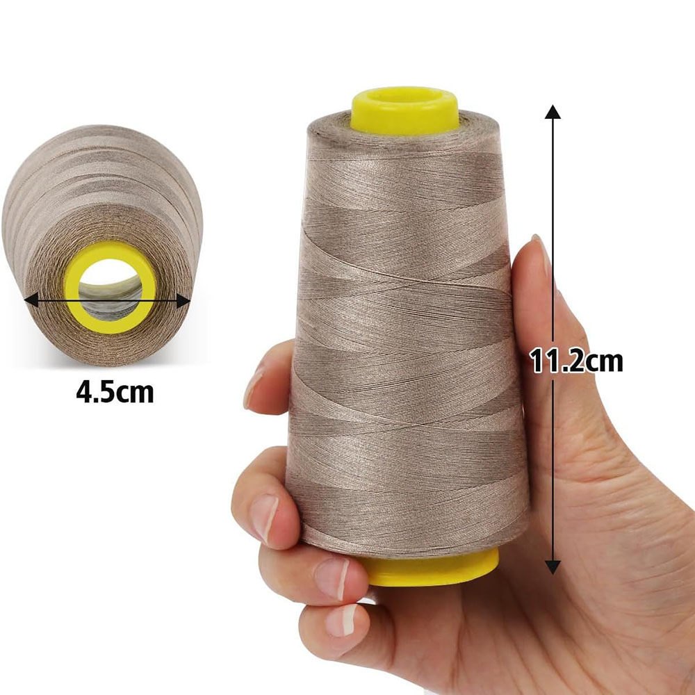 Sewing Thread 100% Polyester S - مراجعة Serger Thread Cone وسعره
