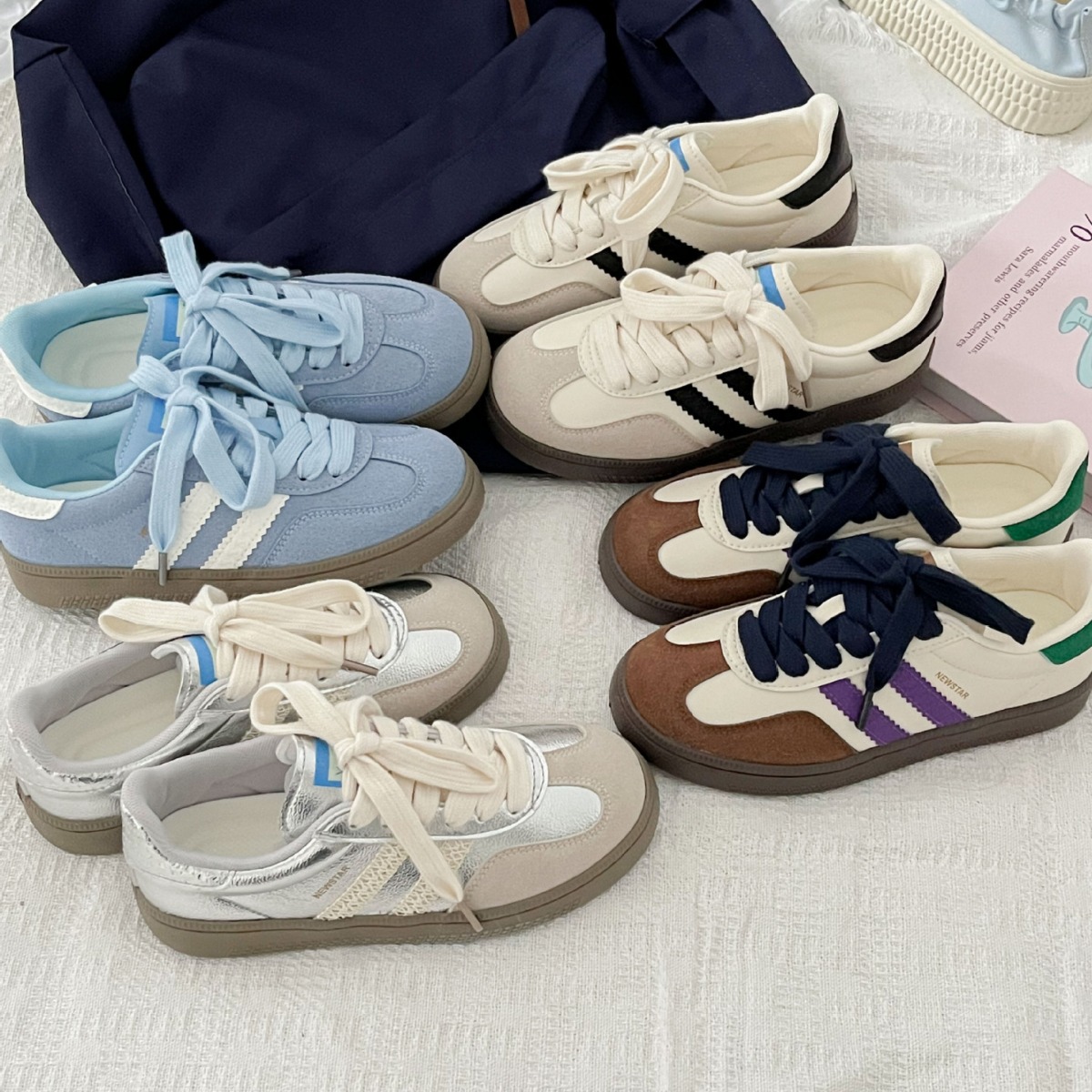 Vintage-style sneakers for wom - مراجعة Sewing New وسعره