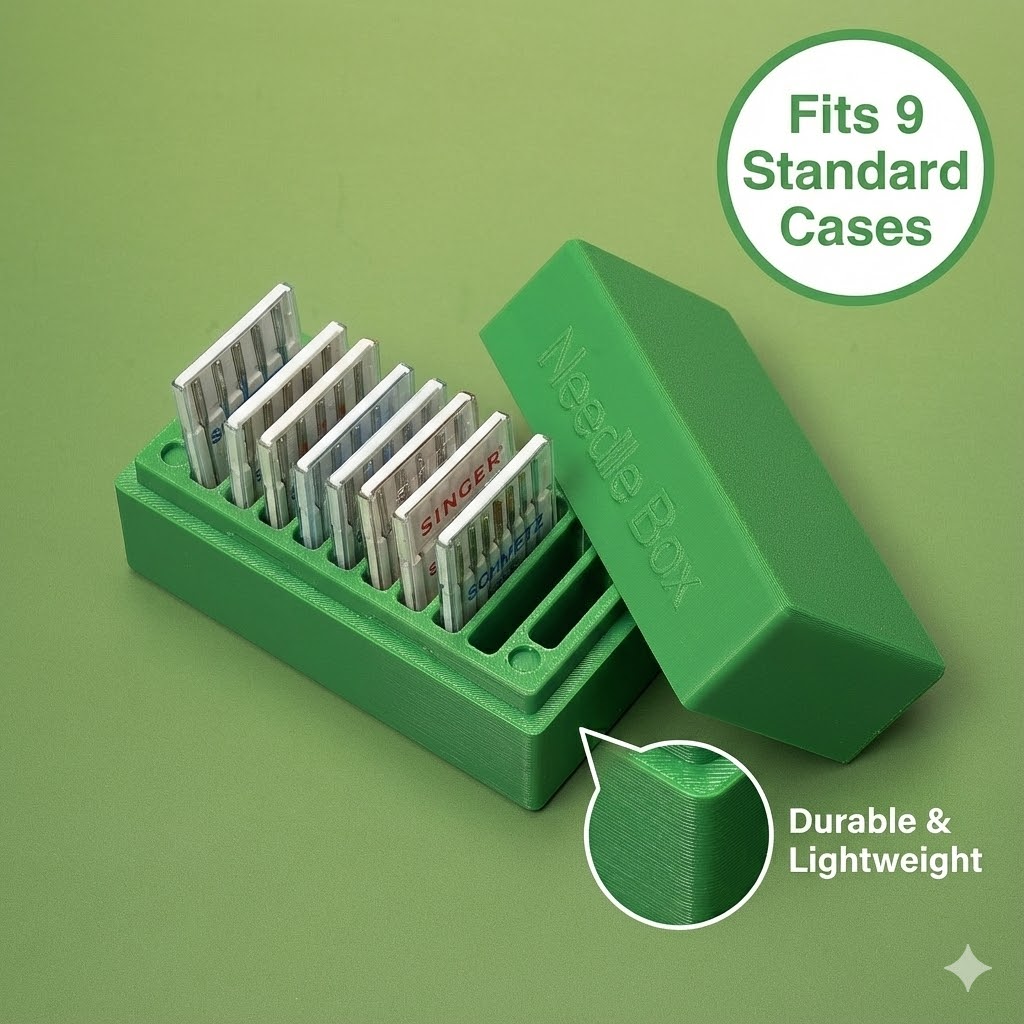 Sewing Machine Needle Organize - مراجعة Bobbin Organizer Box وسعره