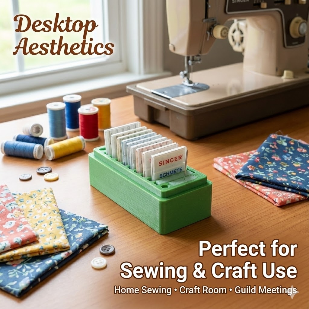Sewing Machine Needle Organize - مراجعة Bobbin Organizer Box وسعره
