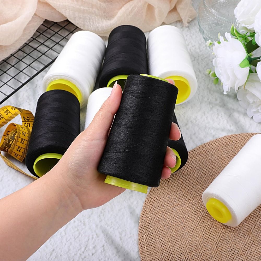 1Roll 3000 Yard Each Serger Th - مراجعة Serger Thread Cone وسعره