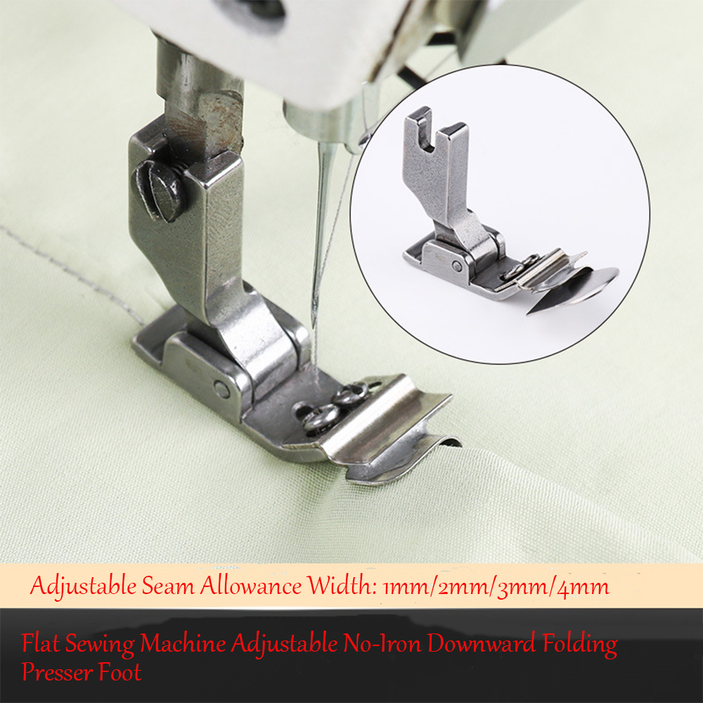 Flatbed Sewing Machine No - Ir - مراجعة Rolled Hem Foot وسعره