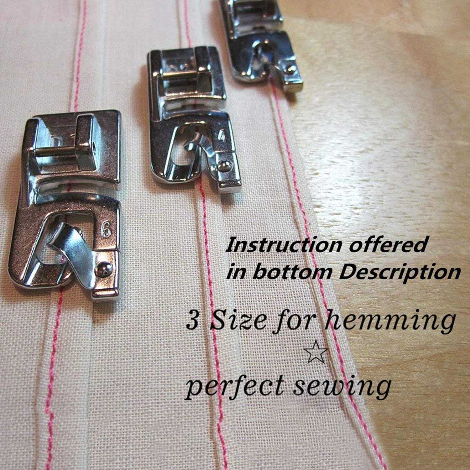 Narrow Rolled Hem Foot Sewing  - مراجعة Rolled Hem Foot وسعره