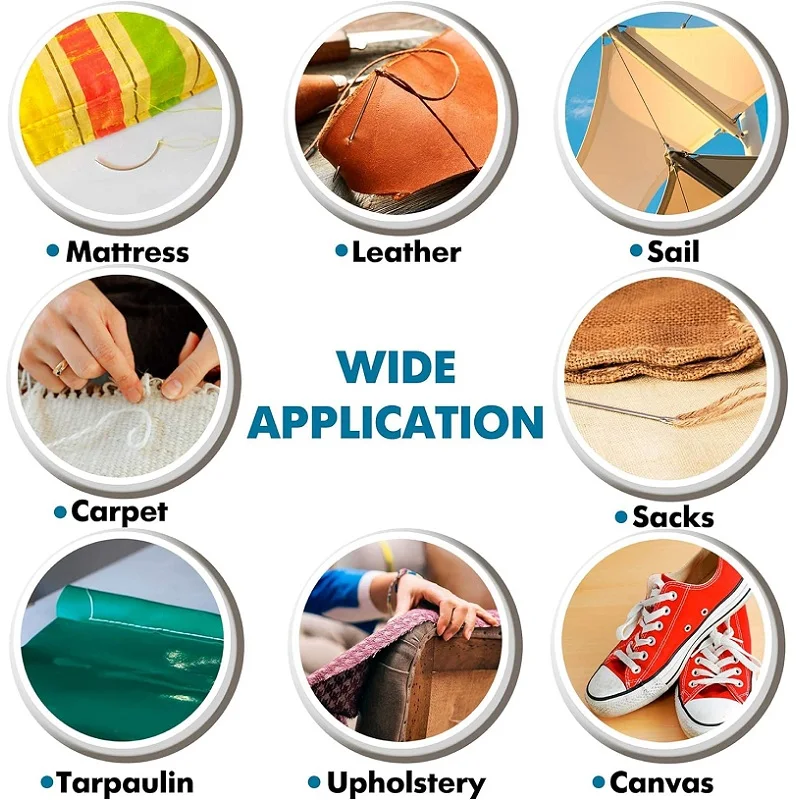 Heavy Duty Hand Sewing Needles - مراجعة Leather Needle Heavy وسعره
