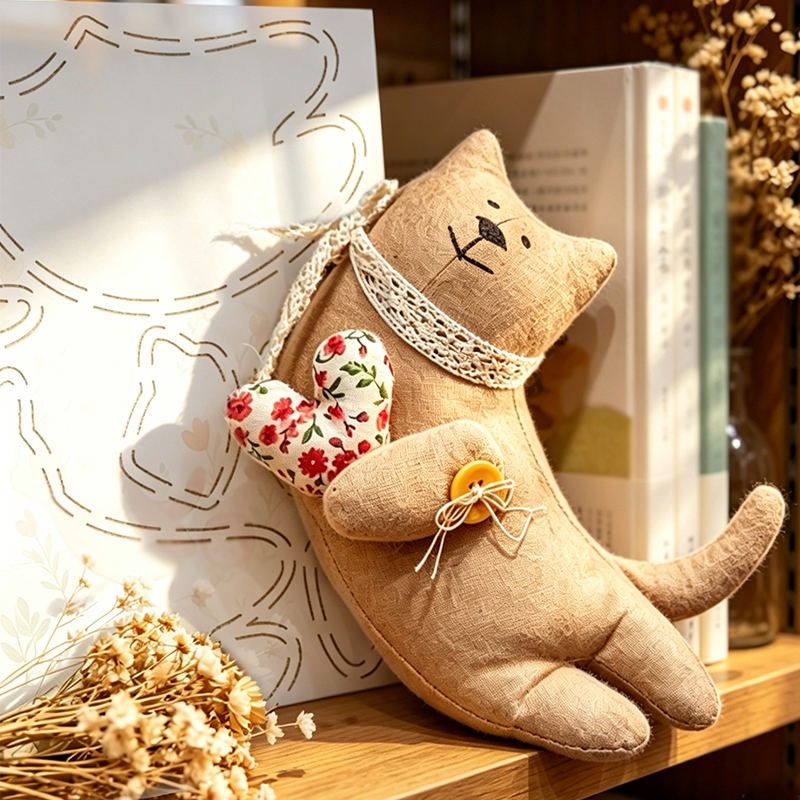 YOMDID 1pc Cute Lying Kitten Q - مراجعة Sewing Necessities وسعره