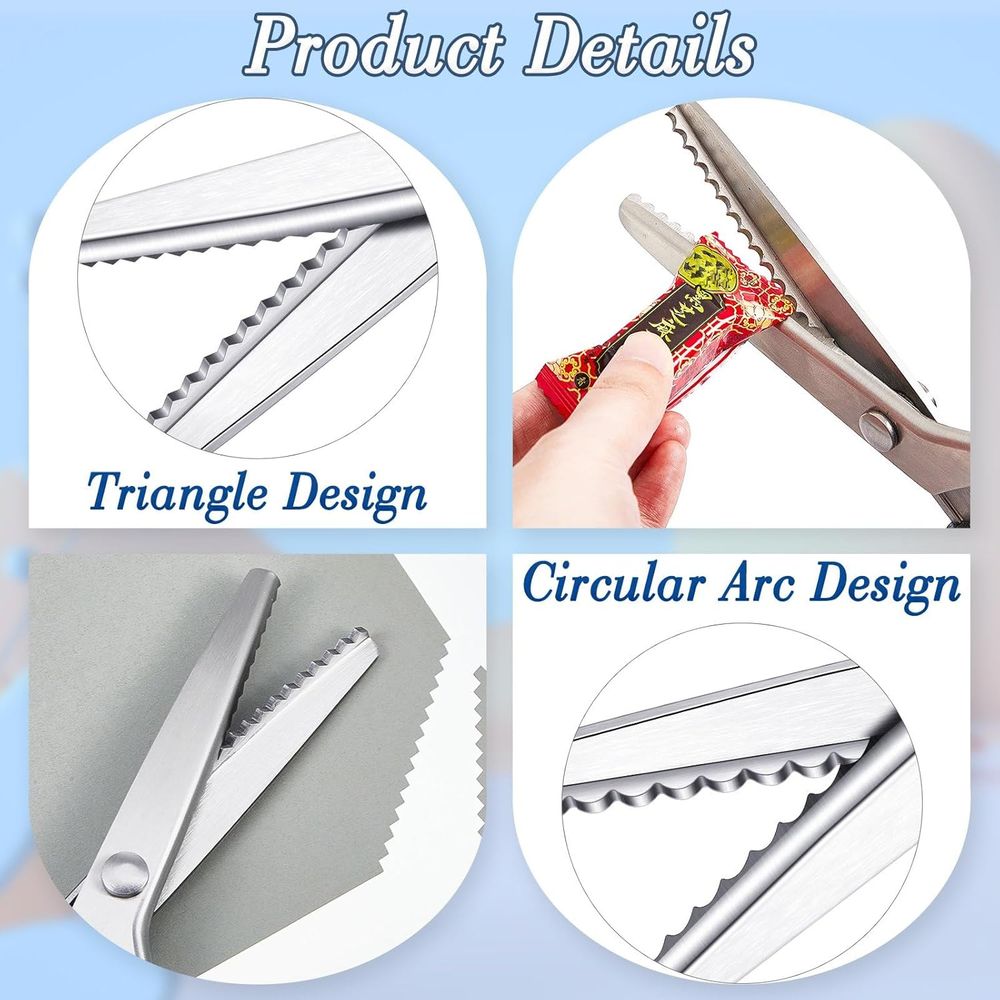 Pinking Shears with Scalloped  - مراجعة Pinking Shear Blade وسعره