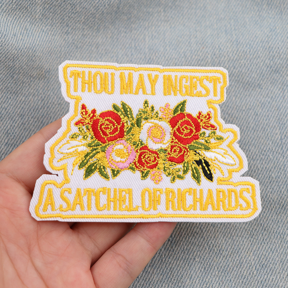 Funny Badge Quotes Cartoon Ani - مراجعة Iron On Patch وسعره