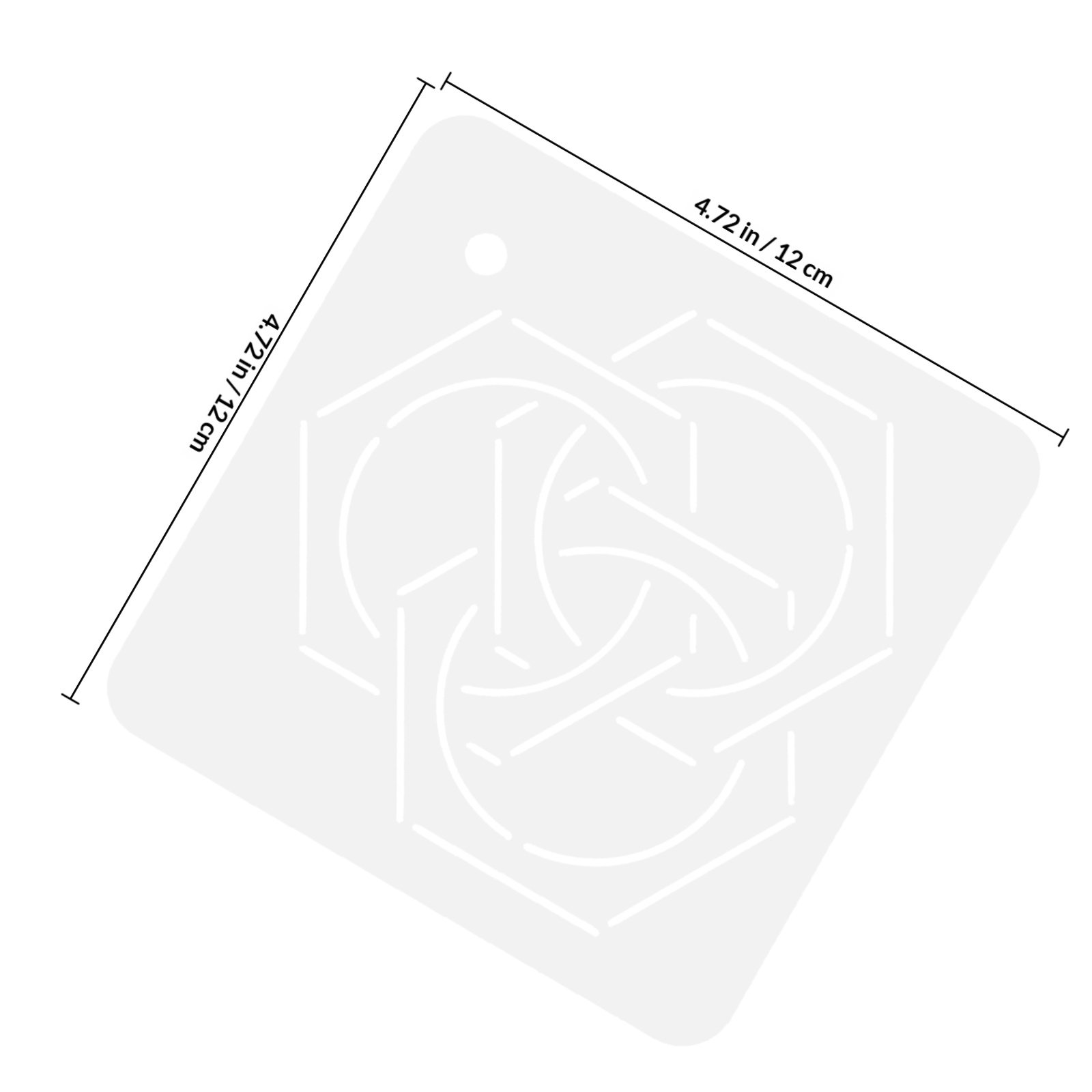 6Pcs Quilting Templates Acryli - مراجعة Sewing Embroidery Fabric وسعره
