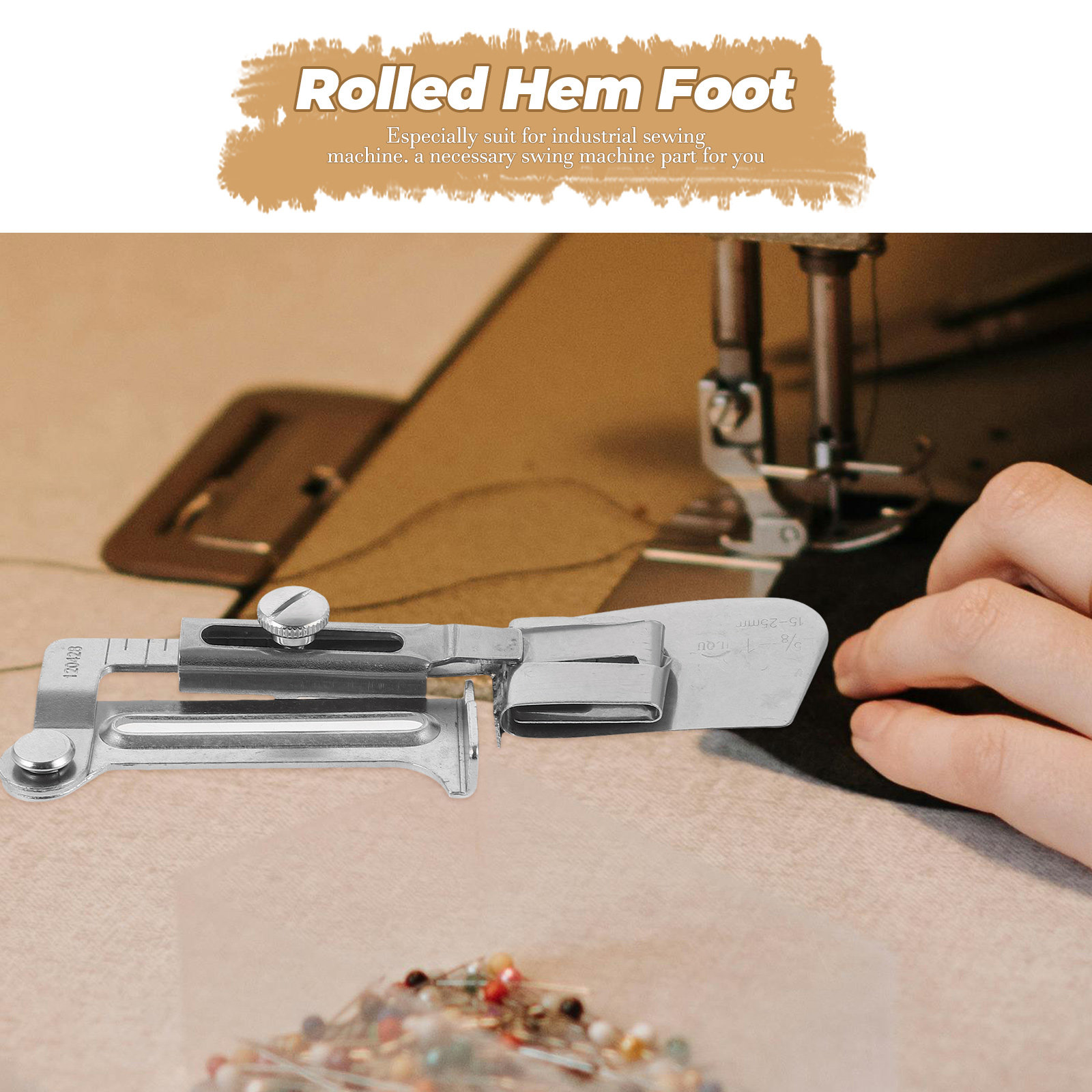 Professional Small Seamer Bind - مراجعة Rolled Hem Foot وسعره