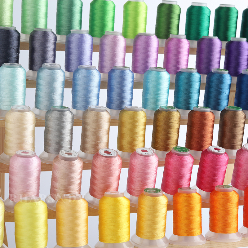 40W Polyester Embroidery Threa - مراجعة Serger Thread Cone وسعره