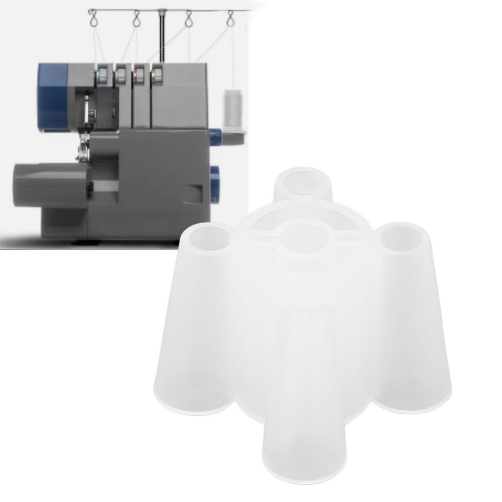Plastic Sewing Machine Thread  - مراجعة Serger Thread Cone وسعره