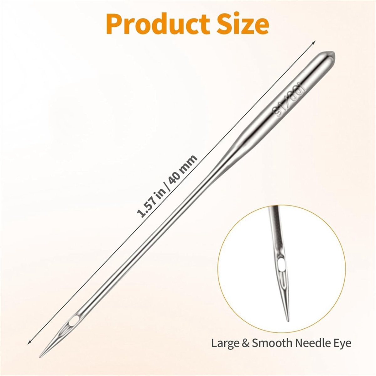 ABZT 150PCS Heavy Duty Sewing  - مراجعة Leather Needle Heavy وسعره