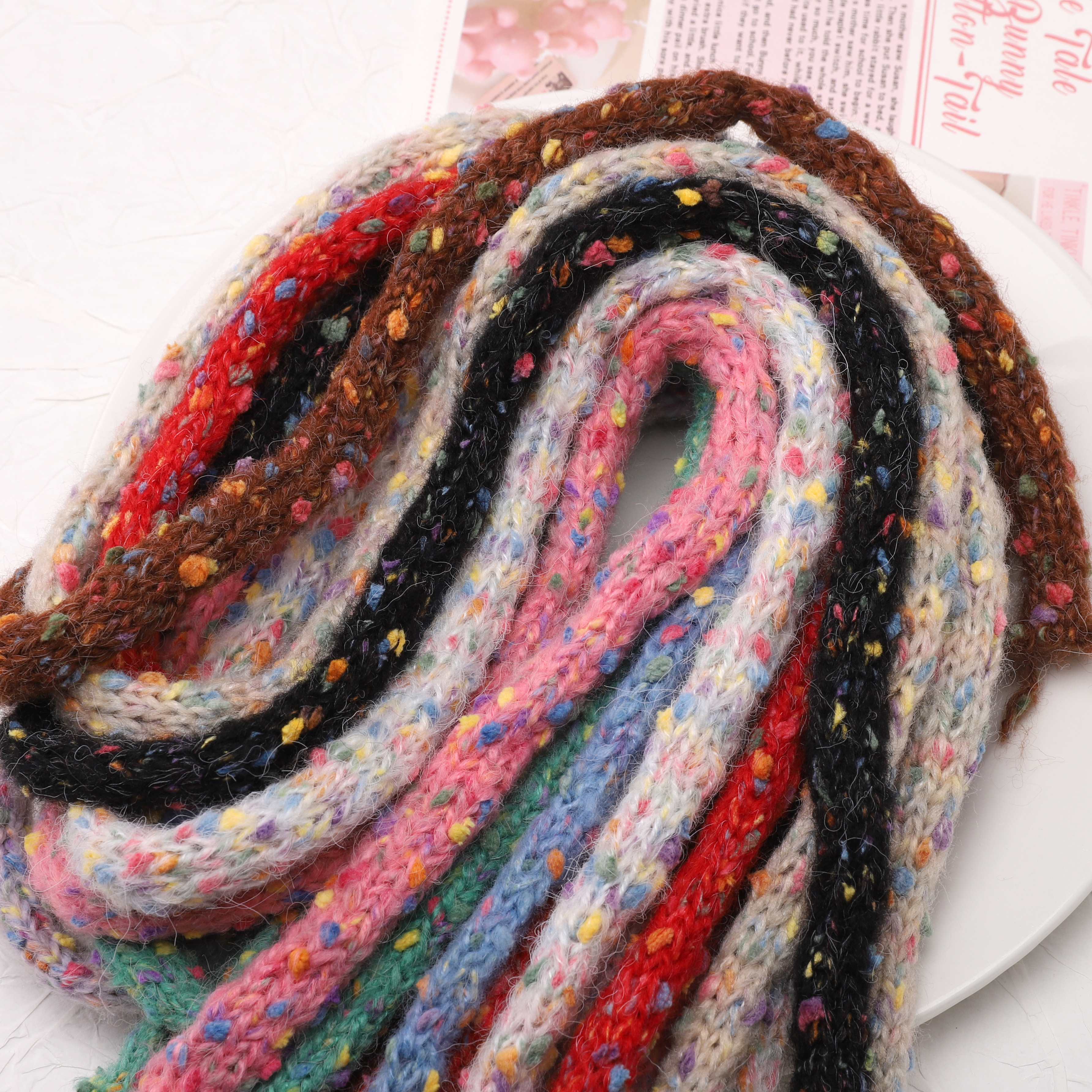 1Yard Soft Polyester Colorful  - مراجعة Sewing Recycle وسعره
