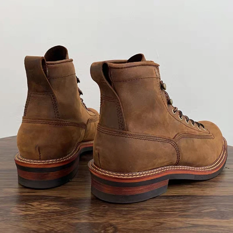 Vintage British Men Ankle Boot - مراجعة Sewing Necessities وسعره