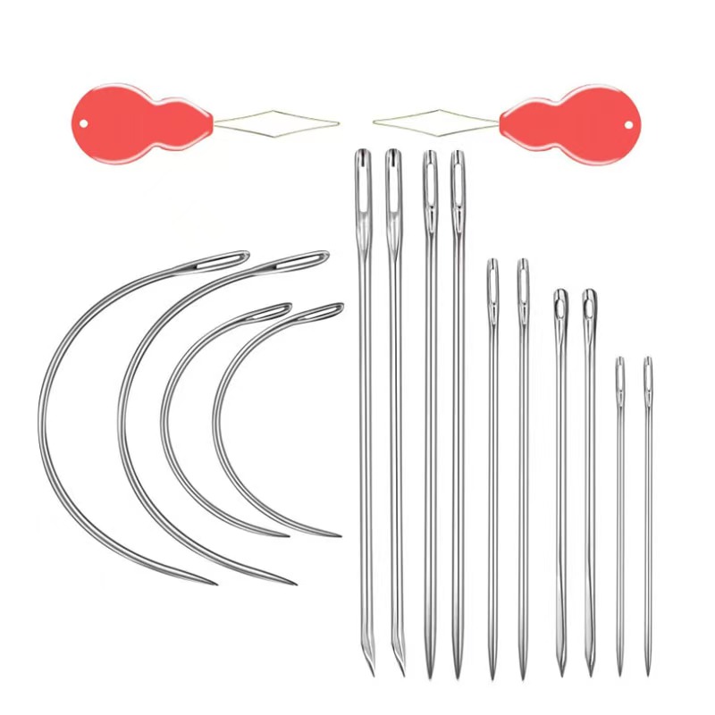 14/16PCS Heavy Duty Hand Sewin - مراجعة Leather Needle Heavy وسعره