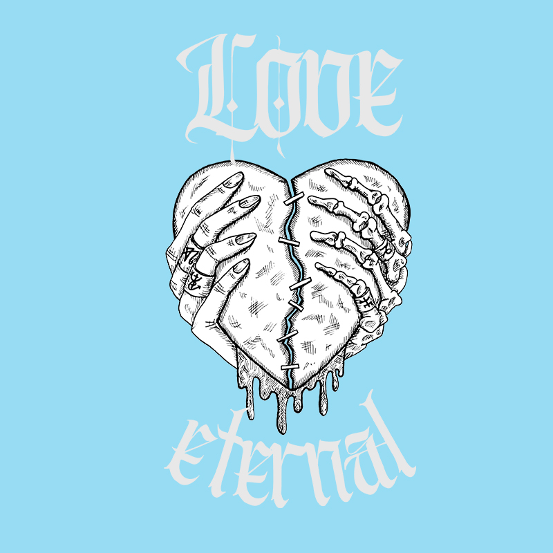 Street Graffiti Love Iron-on T - مراجعة Iron On Patch وسعره