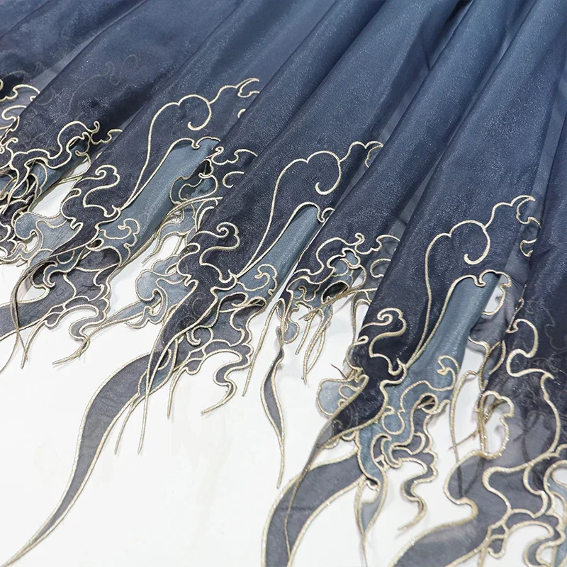 Chinese Style Embroidery Lotus - مراجعة Sewing Embroidery Fabric وسعره