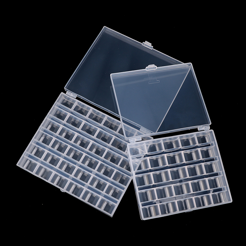 New 36 Slots Bobbins Box Stora - مراجعة Bobbin Organizer Box وسعره