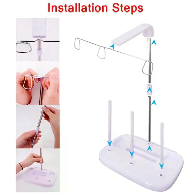 Premium Cone Thread Stand Hold - مراجعة Serger Thread Cone وسعره