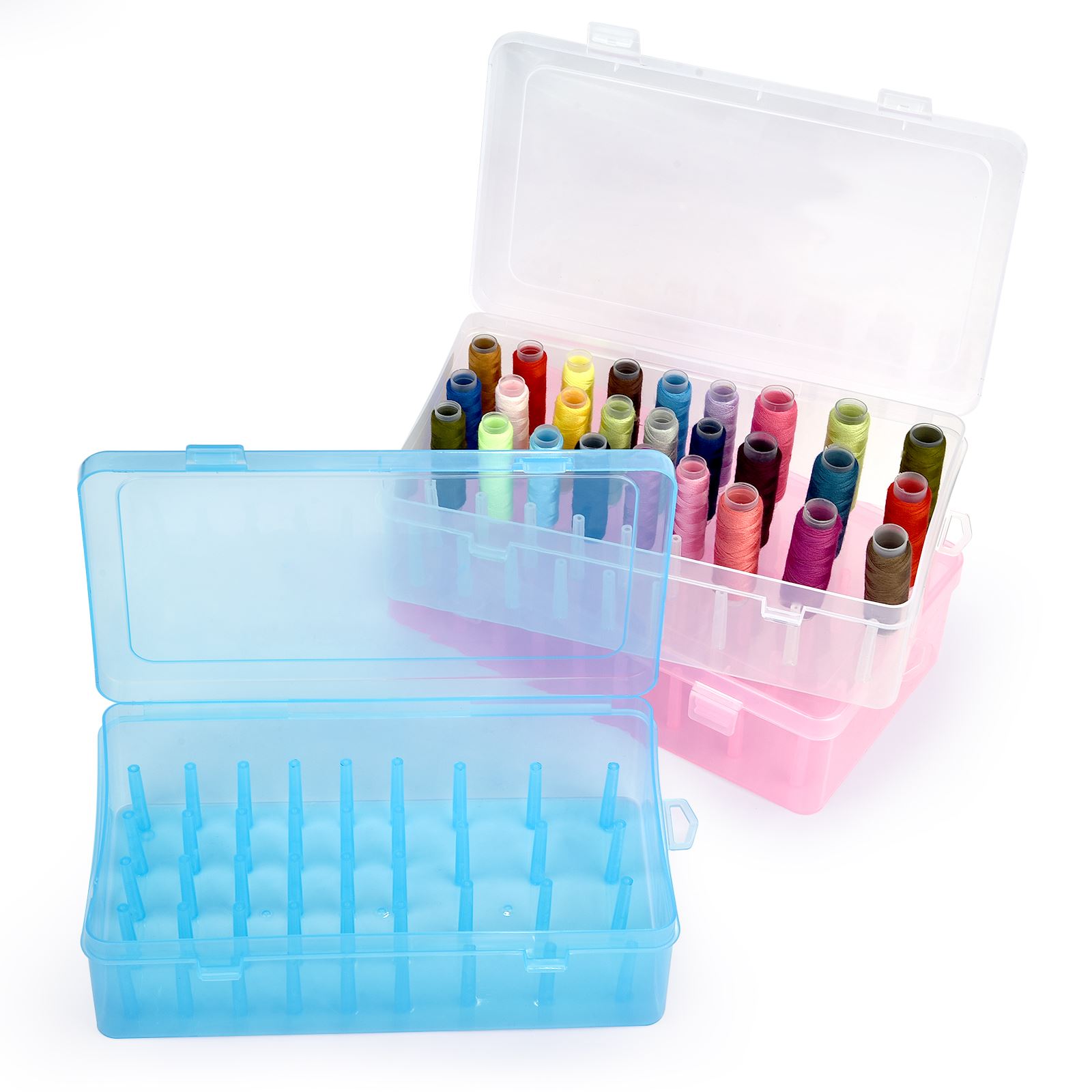 42 Axis Sewing Threads Box Bob - مراجعة Bobbin Organizer Box وسعره