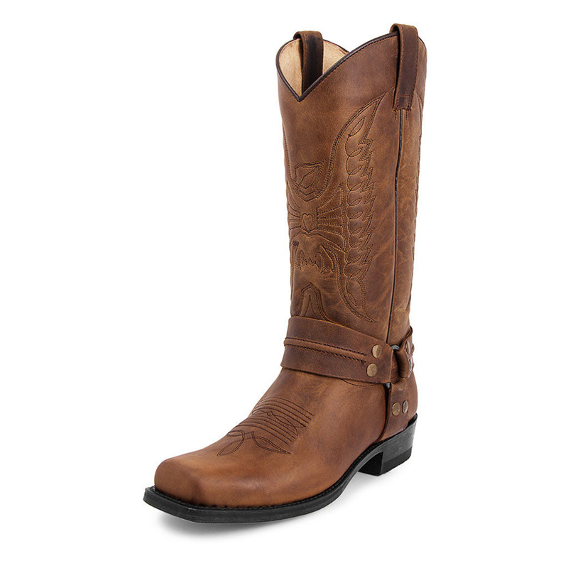 New Men's Motorcycle Boots Fas - مراجعة Sewing Embroidery Fabric وسعره