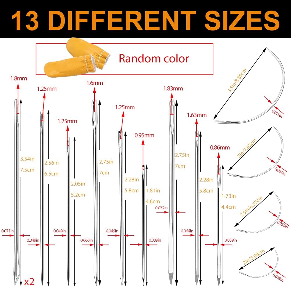 IMAZY Heavy Duty Leather Hand  - مراجعة Leather Needle Heavy وسعره