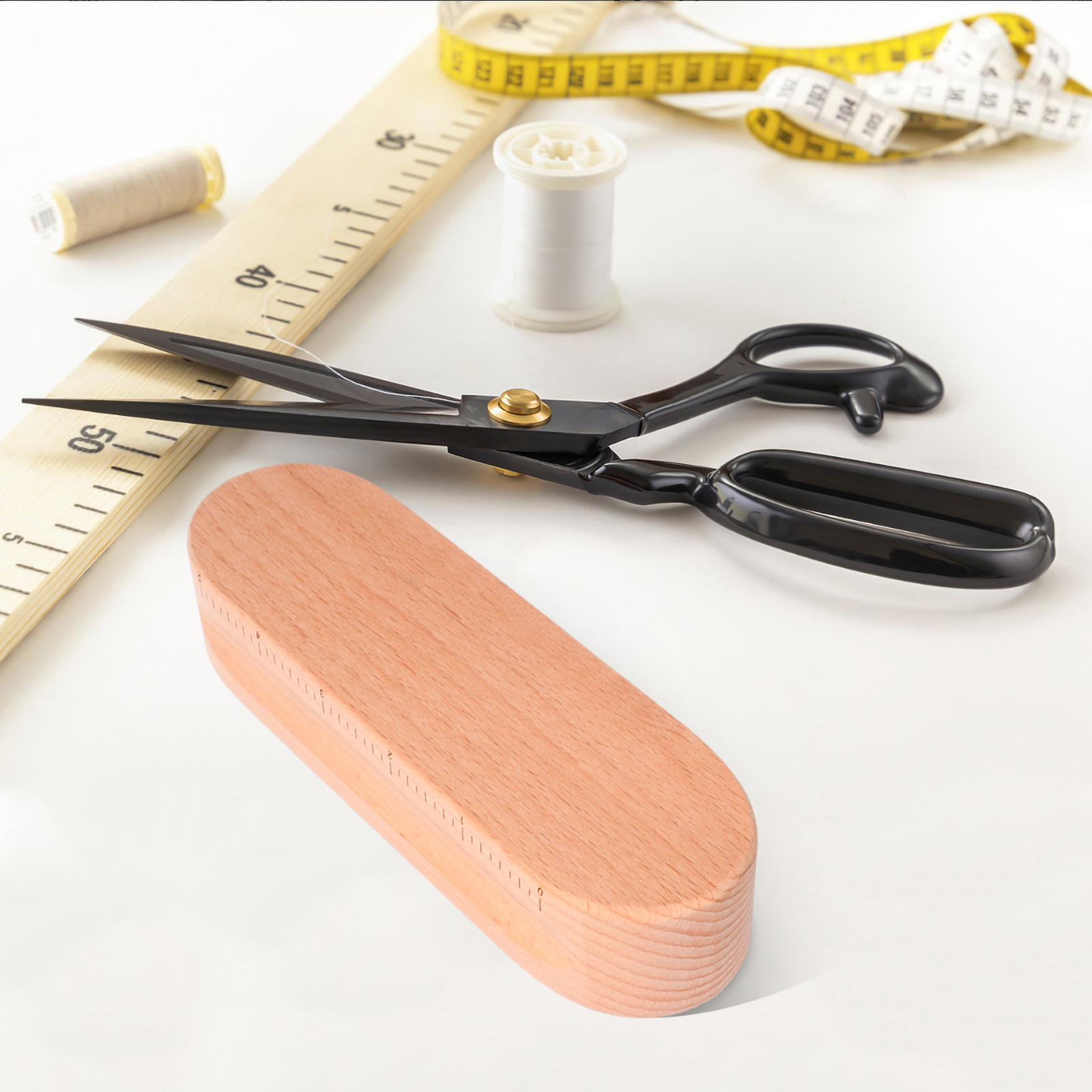 2Pcs Wooden Tailor Clapper Sea - مراجعة Sewing Embroidery Fabric وسعره
