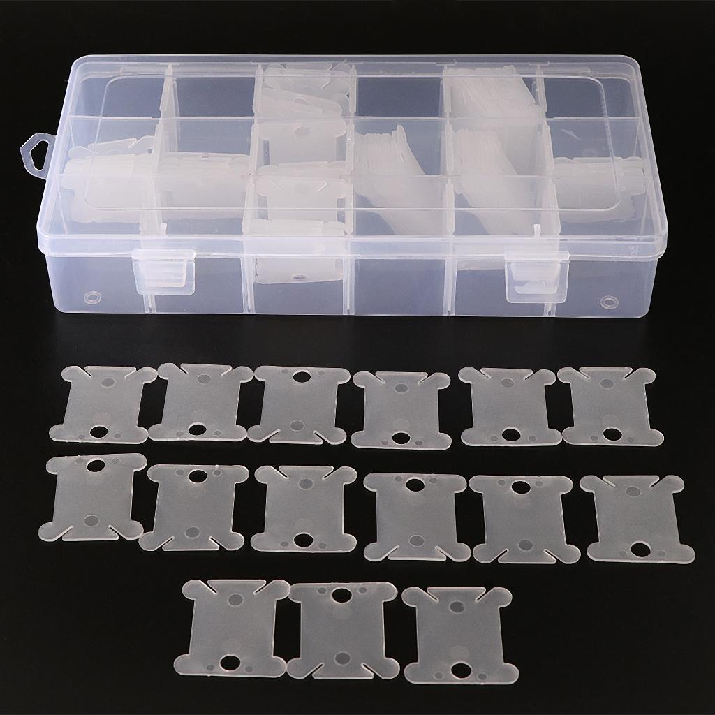 Floss Bobbin Organizer Box Kit - مراجعة Bobbin Organizer Box وسعره