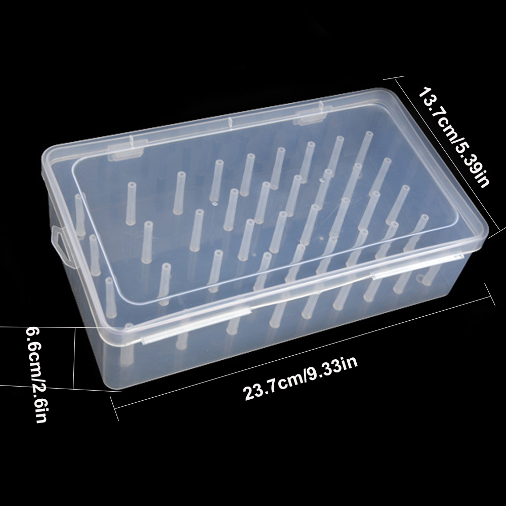 New Sewing Thread Box 42 Piece - مراجعة Bobbin Organizer Box وسعره