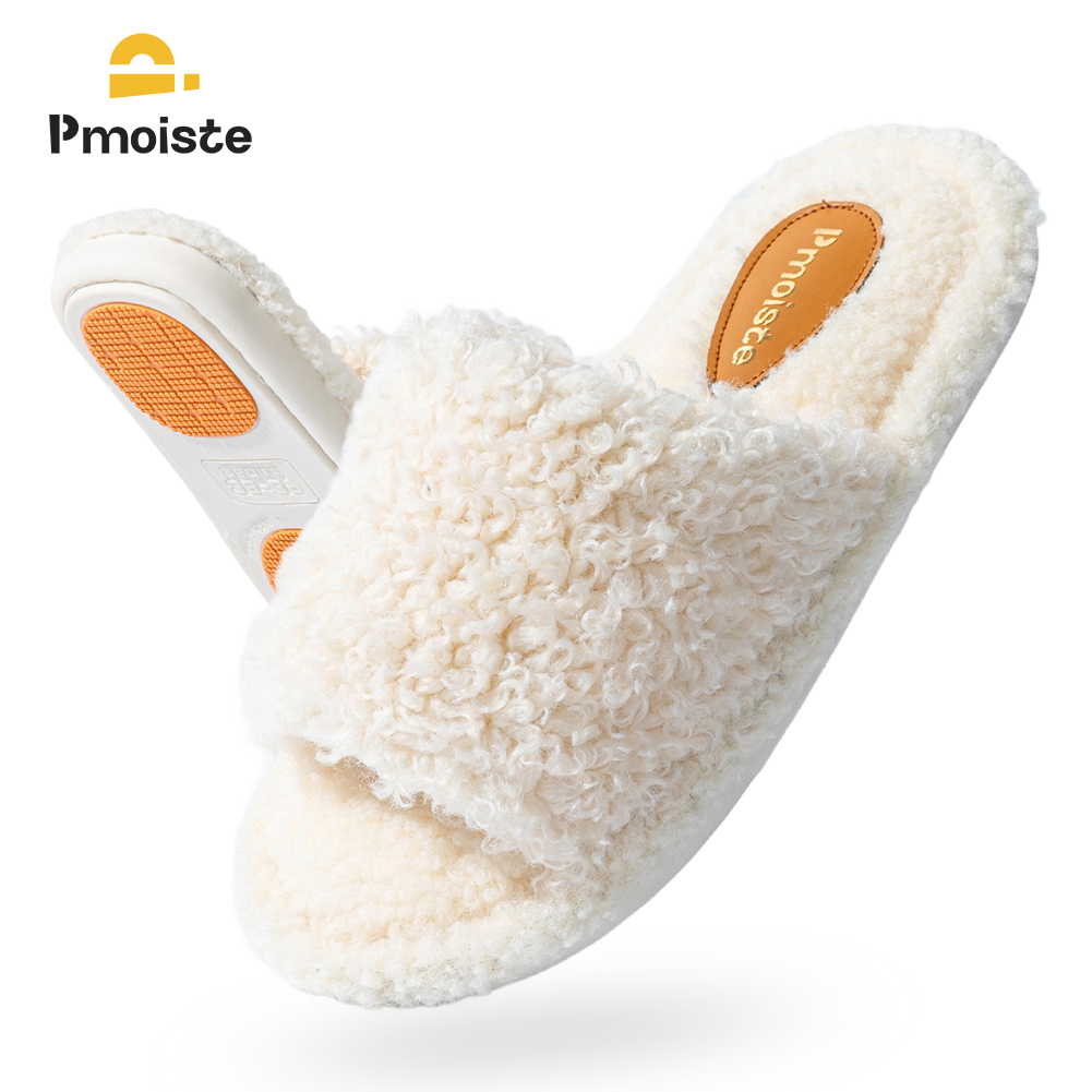 Pmoiste Fuzzy House Slippers W - مراجعة Sewing House وسعره