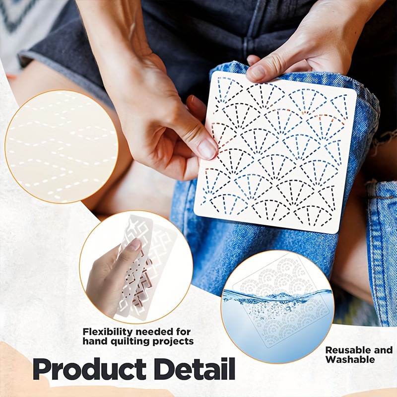 30Pcs Embroidery Templates DIY - مراجعة Sewing Expert وسعره