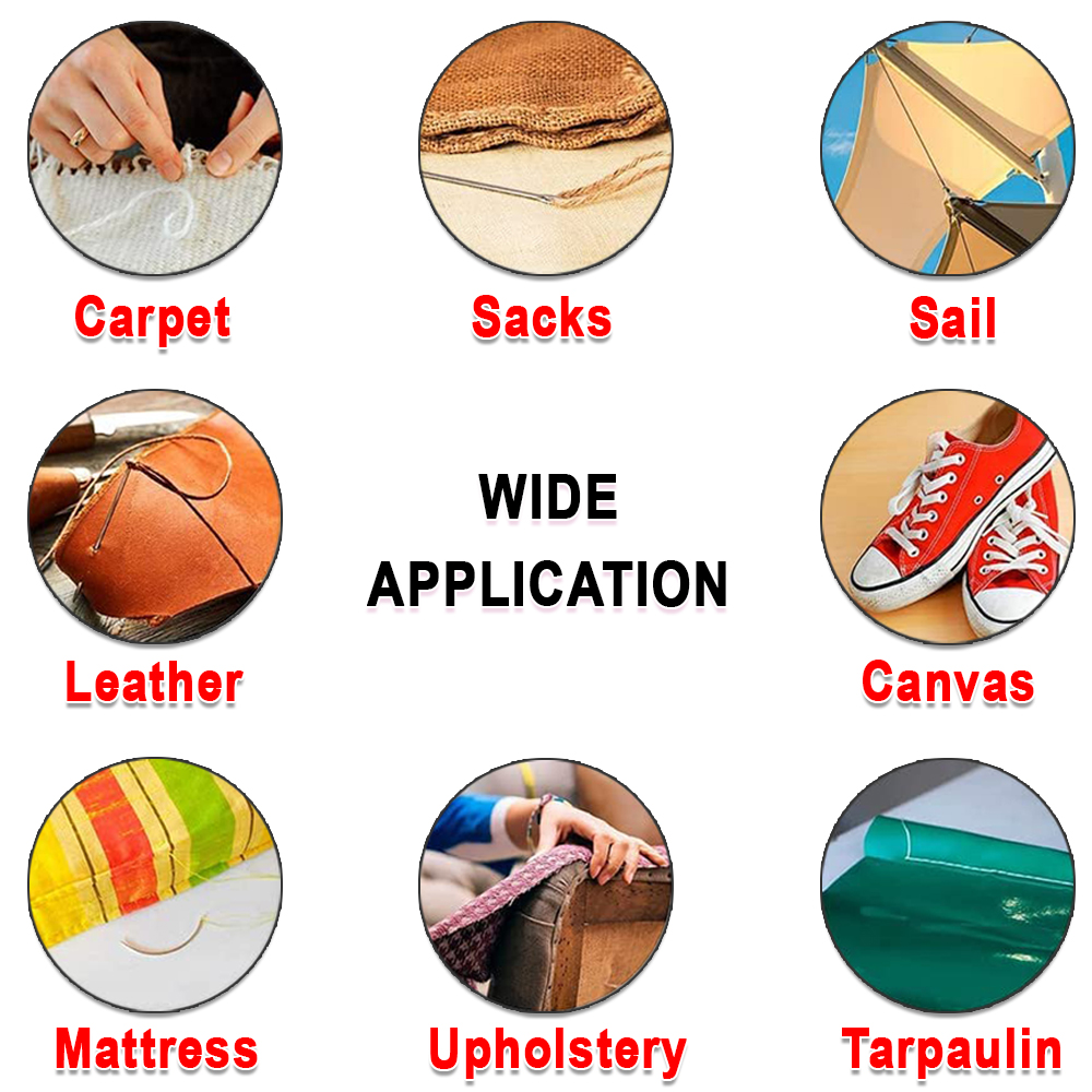 7 PCS/Pack Leather Sewing Need - مراجعة Leather Needle Heavy وسعره