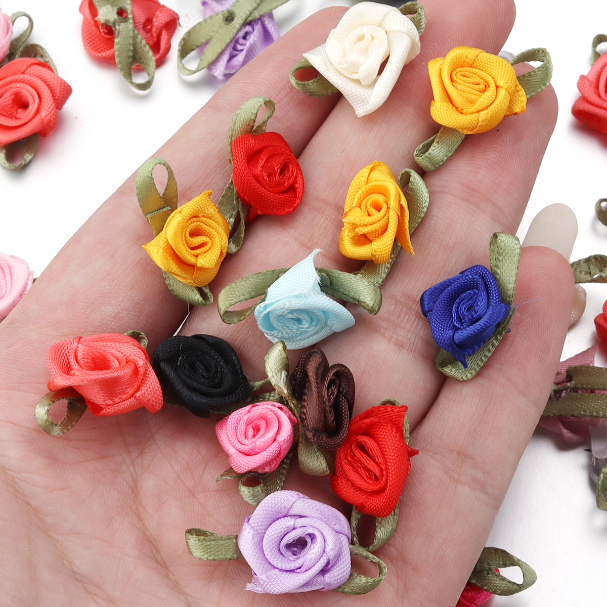 50Pcs 1.5x2.5cm 18 Colors For  - مراجعة Sewing Necessities وسعره