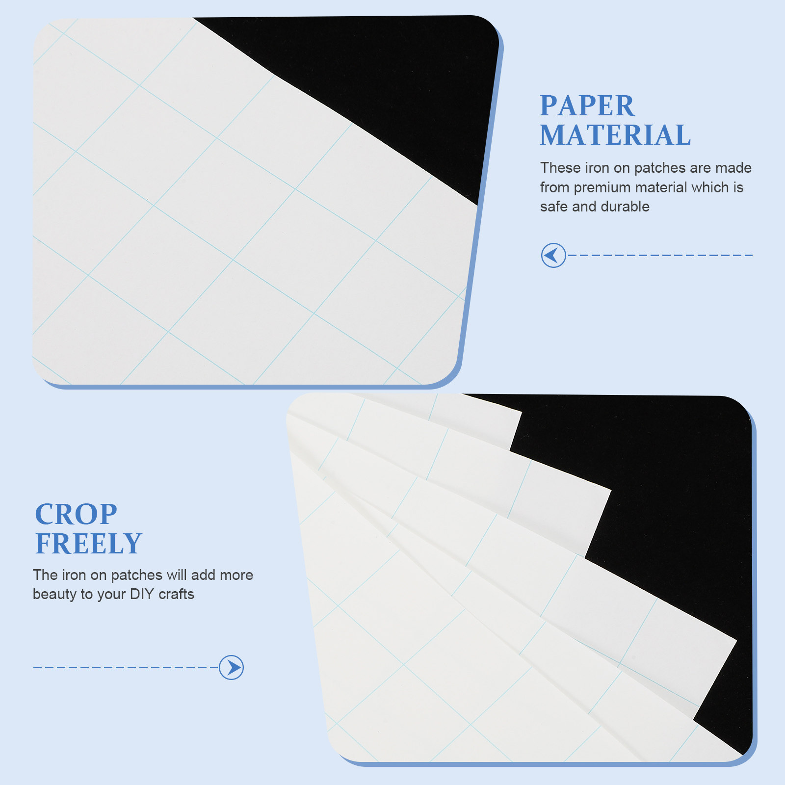 5pcs Heat Transfer Paper Print - مراجعة Iron On Patch وسعره
