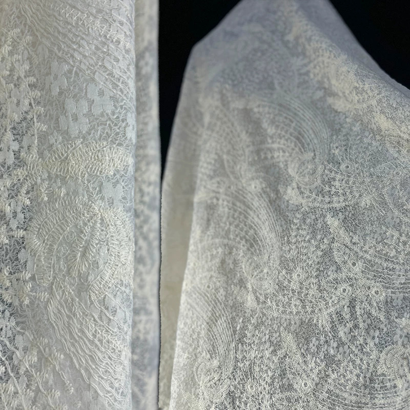 1yard Phoenix Tail Pattern Emb - مراجعة Sewing Embroidery Fabric وسعره
