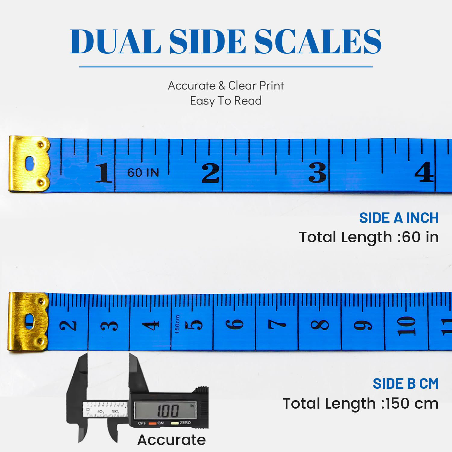 2/3/4PCS Soft Measuring Double - مراجعة Sewing Necessities وسعره