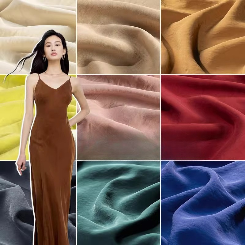 Sand-washed Cupro Fabric By Th - مراجعة Sewing Recycle وسعره