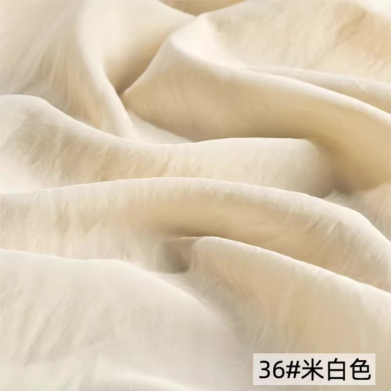 Sand-washed Cupro Fabric By Th - مراجعة Sewing Recycle وسعره