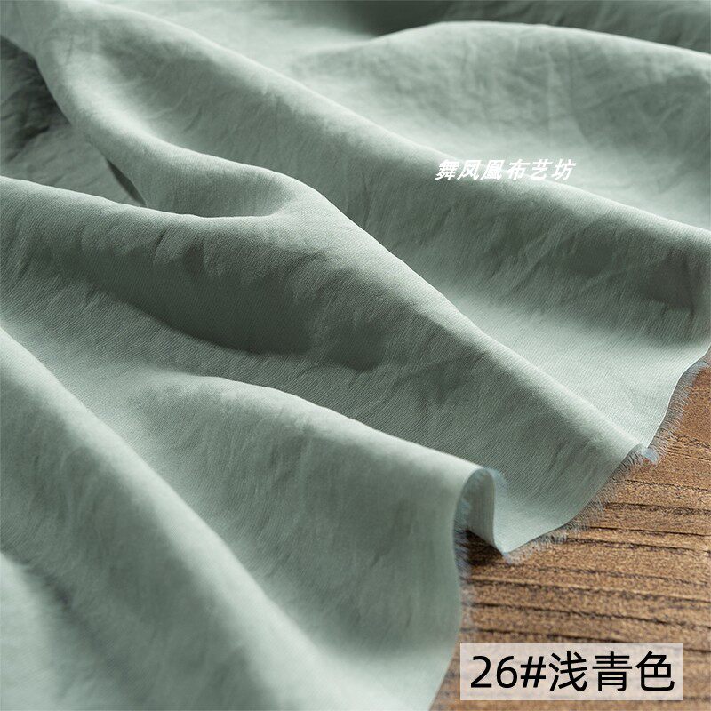 Sand-washed Cupro Fabric By Th - مراجعة Sewing Recycle وسعره