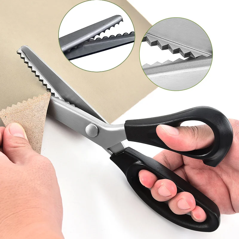 1Pc Pinking Shears Stainless S - مراجعة Pinking Shear Blade وسعره