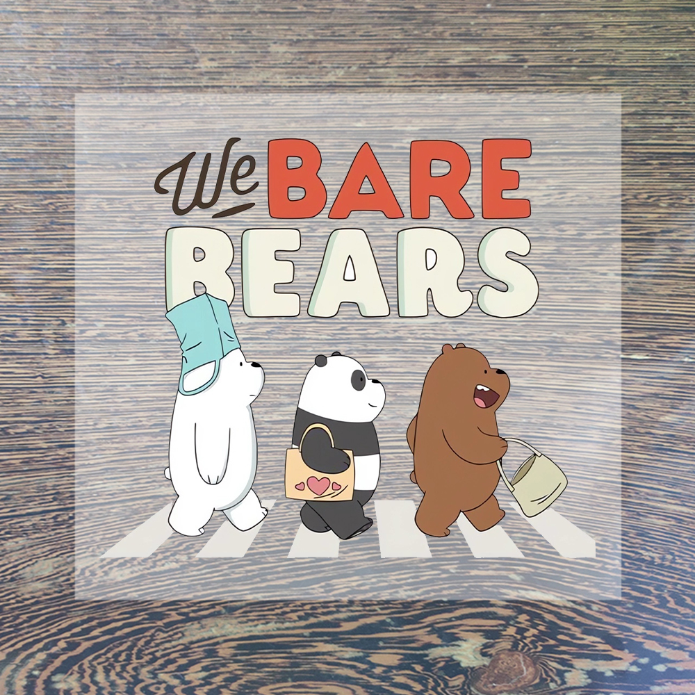 We Bare Bears Iron on Patches  - مراجعة Iron On Patch وسعره