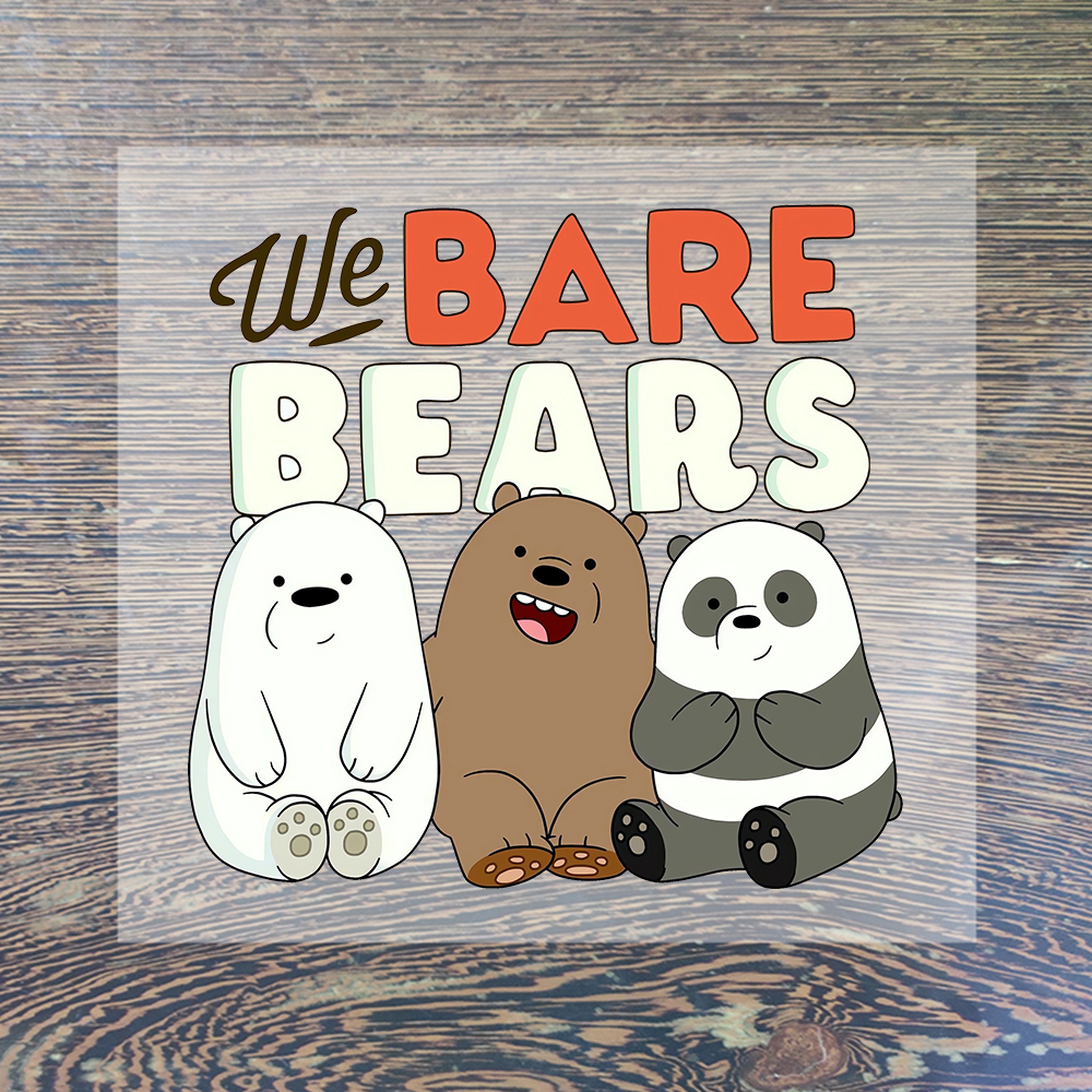 We Bare Bears Iron on Patches  - مراجعة Iron On Patch وسعره