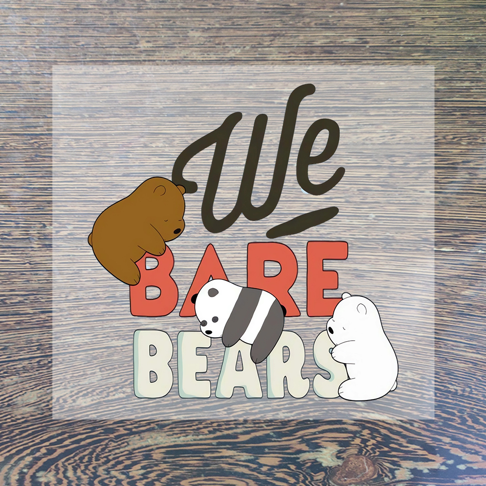 We Bare Bears Iron on Patches  - مراجعة Iron On Patch وسعره