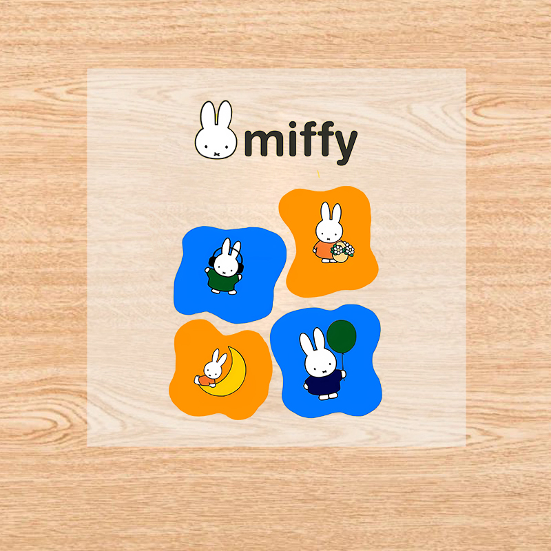 Cute Miffyed Iron on Patches C - مراجعة Iron On Patch وسعره